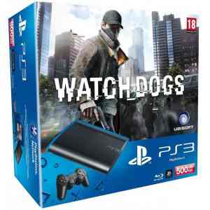 Consola Ps3 Slim 500 Gb  Watch Dogs
